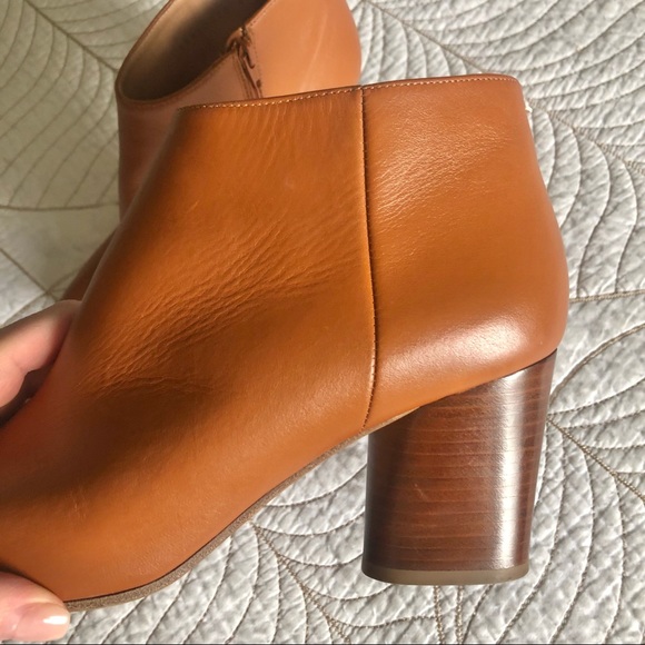 MAISON MARGIELA Calfskin Leather Open-toe Ankle Boots - Picture 11 of 13